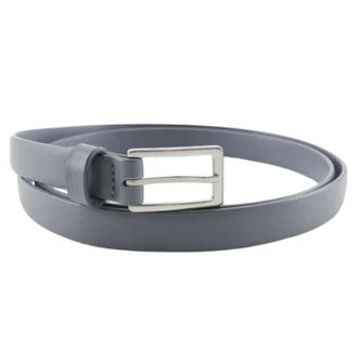 Bottega Veneta Pre-owned Cuoio belts - - Pre-owned - Uomo - Grigio - ONE SIZE