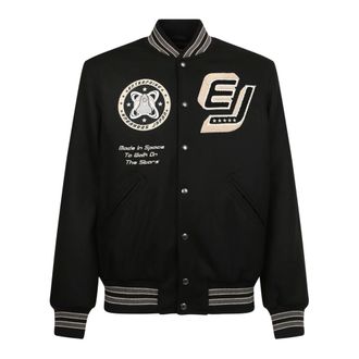 Enterprise Japan Hombre, Chaquetas, Negro, Talla: S