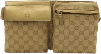 Gucci Pre-owned GG Canvas Fanny Pack - - Pre-owned - Donna - Beige - ONE SIZE