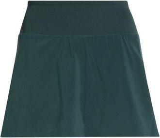 Zella Super Set High Waist Pleated Skort in Green Timber at Nordstrom, Size X-Small
