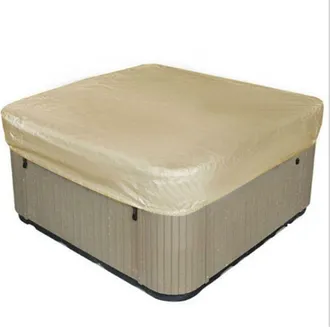 OEM Liquidaci&oacute;n: Cubierta Para Spa Exterior, Cubierta Cuadrada Impermeable Para Jacuzzi, Tejido De Poli&eacute;ster 190t, A Prueba De Polvo, Resistente A Los Ray