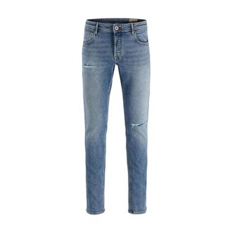 Jack & Jones Moderne en comfortabele Slim Fit Jeans - Heren - Slim Fit Jeans - Blauw - W32 L32 - Jeans