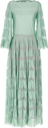Antonino Valenti Light Green Mariko Mori Long Dress