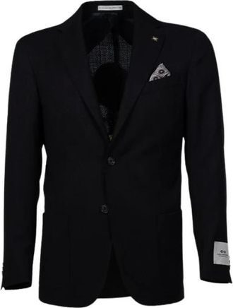 Corneliani Jassen, Heren, Zwart, XL, Blazers