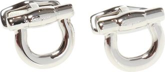 Ferragamo Gancini Manchetknopen - Heren - Manchetknopen - Grijs - ONE Size - Accessoires
