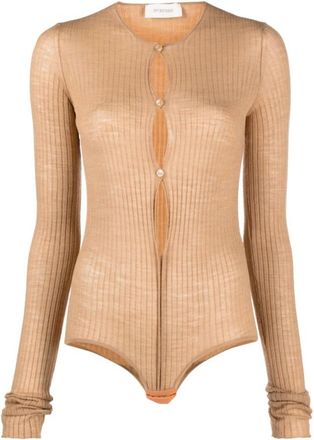 Sportmax Body - Dames - Bodies - Beige - M - Tops