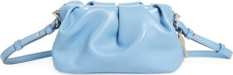 Christian Louboutin Mini Eva Leather Crossbody Bag in 4375 Ceruleo at Nordstrom