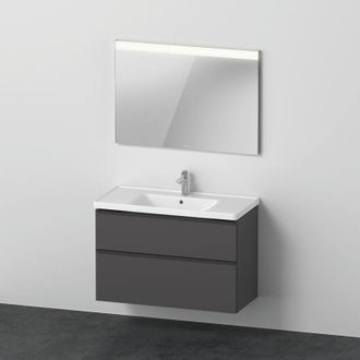 Duravit Juego De Muebles D-neo, Mueble Lavabo Con Mueble De Pared Y