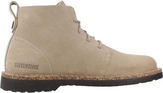 Birkenstock Veterschoenen - Dames - Veterlaarzen - Beige - 37 EU - Schoenen