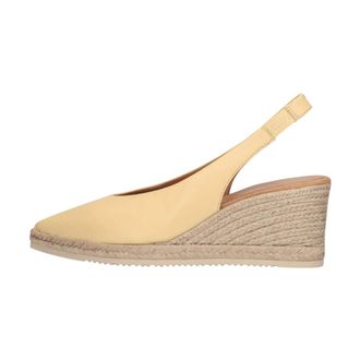 Unisa Schoenen, Dames, Beige, 38 EU, Leer, Decia Espadrille