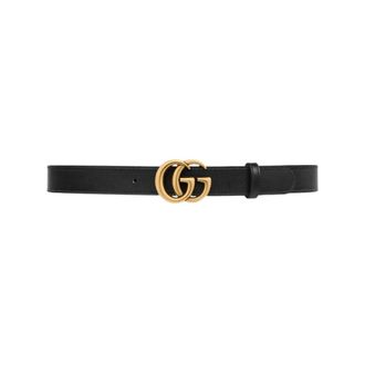 Gucci Belts, female, Black, 90 CM, Reversible GG Marmont Belt