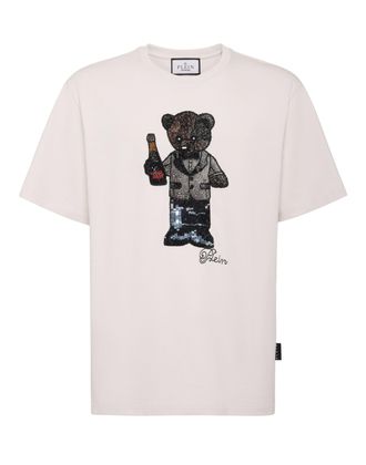 Philipp Plein T-Shirt Ronde Hals Ss Teddy