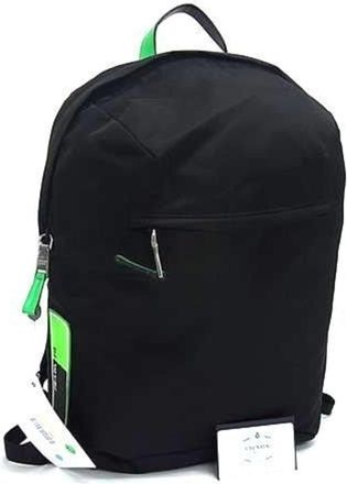 Prada Black Green Nylon Backpack (Pre-Owned)