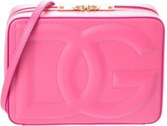 Dolce & Gabbana Dg Medium Leather Camera Bag