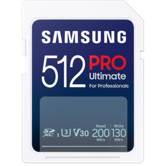 Samsung Card Card 512gb Samsung Xc Pro Ultimate (cl10) Retail