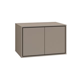 Petits Meubles Mueble bajo lavabo 80 cm soph&eacute;a paneles laminados topo