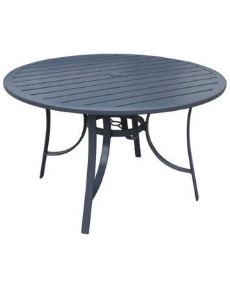 Courtyard Casual Santa Fe Medium Silver Dining Table