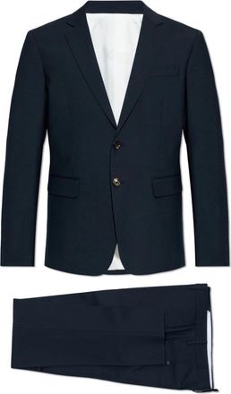 Dsquared2 Wollen pak - Heren - Business pakken - Blauw - 3XL - Wol - Kostuums
