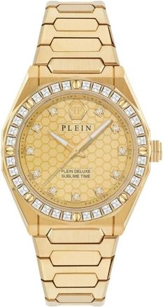 Philipp Plein Horloges - Heren - Horloges - Geel - ONE Size - Accessoires