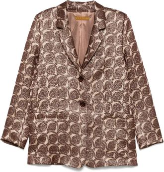 Siyu Blazer monopetto - Marrone