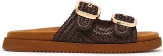 Steve Madden Miramar Sandal DARK BROWN