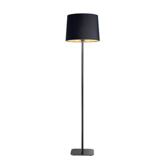 Netlighting Nordik 1 Light Floor Lamp Black