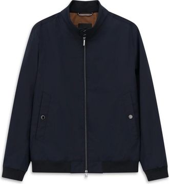 Bugatti V?jjaka met verhoogde kraag - Heren - Zomerjassen - Blauw - L - Katoen - Jassen