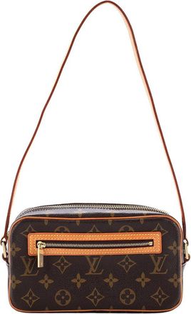 Louis Vuitton Brown Monogram Canvas Cite Pochette (Authentic Pre-Loved)