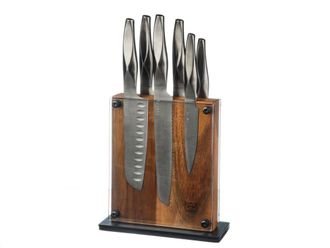 Bj&ouml;rn Borg Bloque de cuchillos de cocina larus rauma - 7 piezas