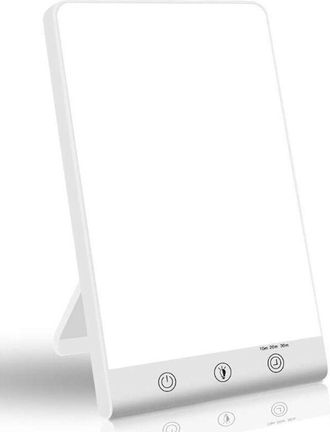 OEM L&aacute;mpara De Terapia De Luz, L&aacute;mpara De Luz Diurna Con Temporizador Y Brillo Ajustable, Led Sin Rayos Uv, Funci&oacute;n De Memoria, Tama&ntilde;o Compacto, Luz Blanc