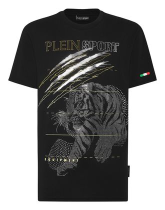 Plein Sport T-Shirt Ronde Hals Tiger