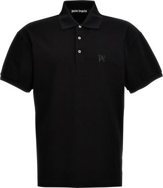 Palm Angels Monogram Polo Shirt