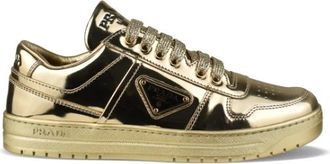 Prada Dames, Schoenen, Geel, Maat: 36 EU Leer