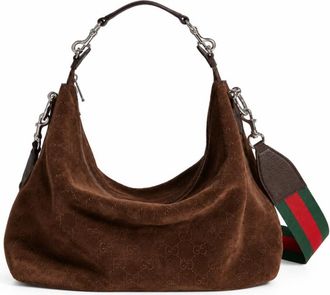 Gucci Brown Brera Medium Crossbody Bag