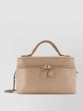 Stella McCartney falabella shaggy deer leather shoulder bag