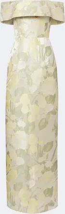 Markarian Clover floral gown