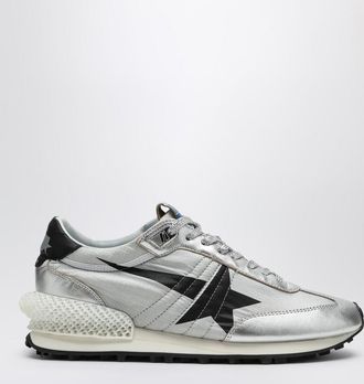 Golden Goose Sneaker Marathon in nylon ripstop silver