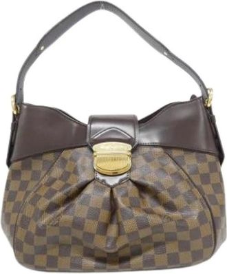 Louis Vuitton Pre-owned Shoulder Bags, female, Brown, Size: ONE SIZE Pre-owned Sistina MM Shoulder Bag