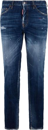 Dsquared2 Blue Distressed Jeans