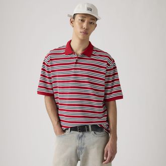 Levi's Finn Boxy Polo - Mens - XL - Red