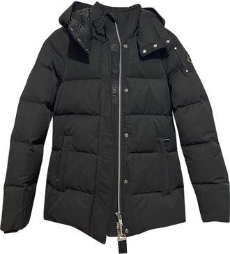 Moose Knuckles Black Mistaya 3Q Puffer Coat Size S