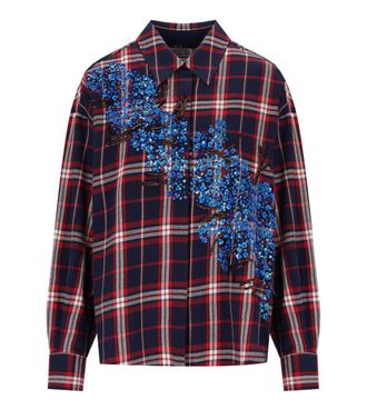Essentiel CAMICIA KIRKE BLU ROSSA ESSENTIEL ANTWERP