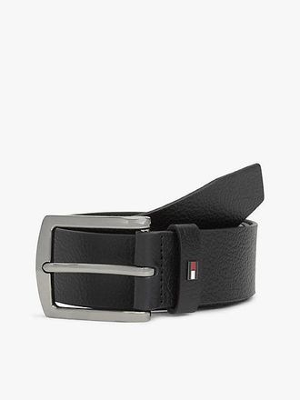 Tommy Hilfiger Denton Pebble Grain Leather Belt