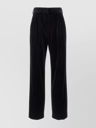 Blaz&eacute; Milano velvet tailored trousers