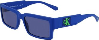 Calvin Klein Jeans CKJ23623S 400 Mens Sunglasses Blue Size 57