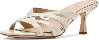 Naturalizer 27 Edit Tuesday Womens Sandals Warm White Leather : 8.5 M (B)