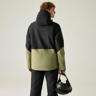 Dare 2B Dare 2B Heren Halfpipe IV Colour Block-skijas (Zwart/Martini Olijf)