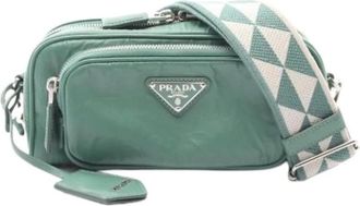 Prada Borsa Crossbody Vintage Pre-owned - - Pre-owned - Donna - Verde - ONE SIZE