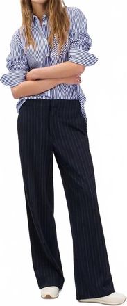 Rag & Bone Irina Tailored Pants In Blue