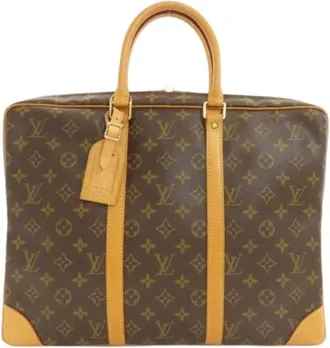 Louis Vuitton Pre-owned Handbags, male, Brown, Size: ONE SIZE Pre-owned Briefcase